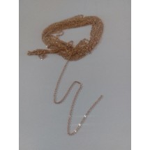 Цепь декоративная 1,5 мм цв. золото, цена за 1 м